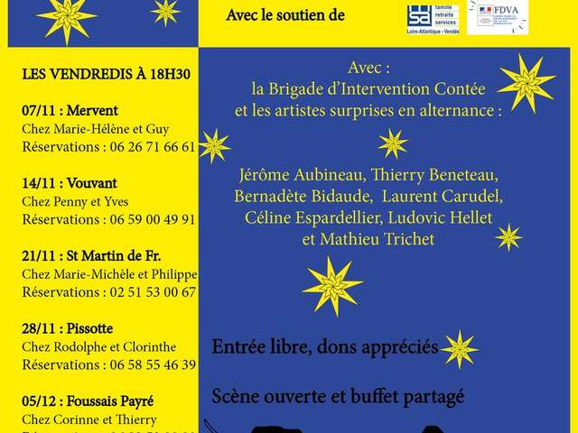 Spectacle Veillée au Hameau - Pissotte