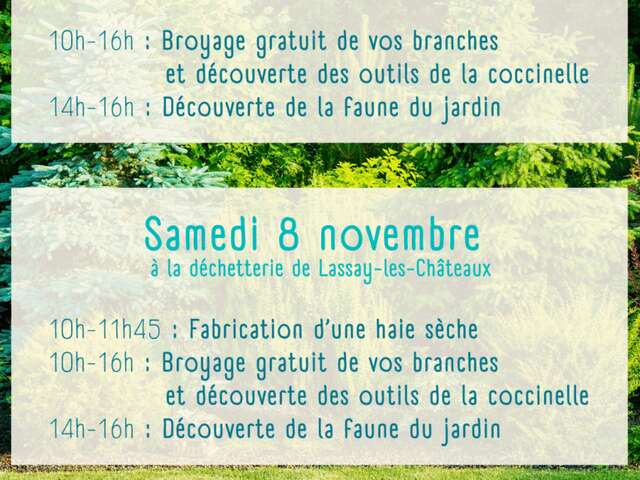 L’AUTOMNE S'INVITE AU JARDIN