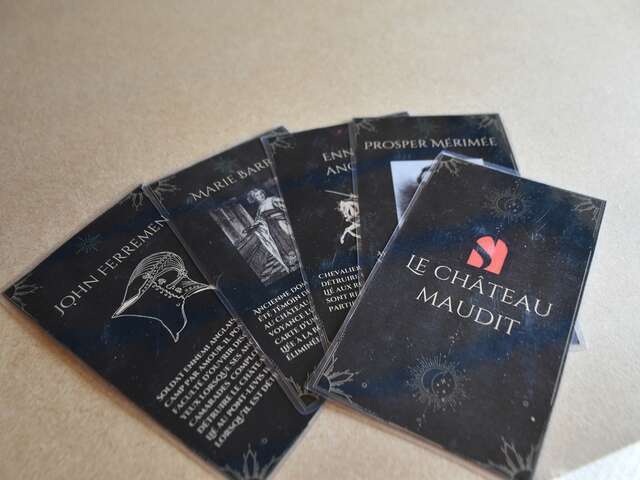 Jeu de rôle "château maudit"