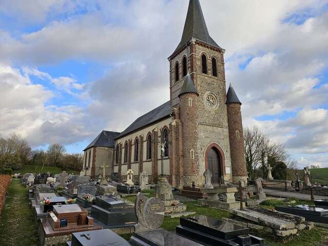 Pierres en Lumières 2025 en l'église Saint-Martin de COLLEVILLE