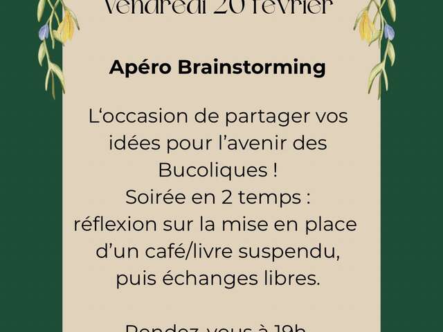 Apéro Brainstorming