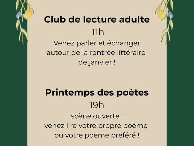 Printemps des poètes