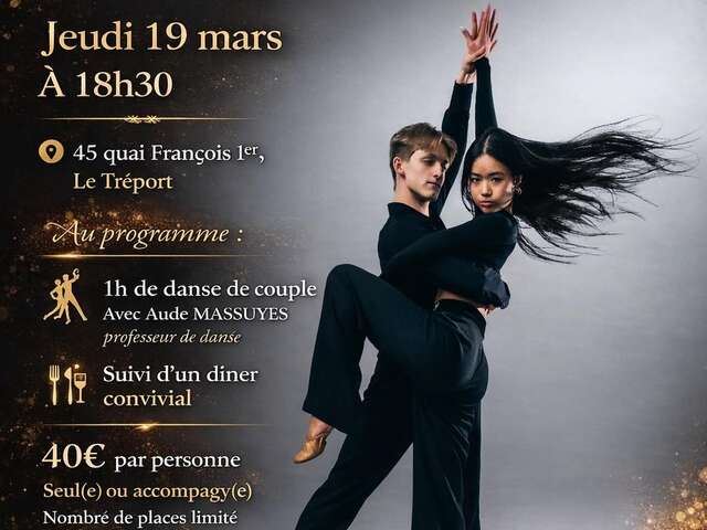 Danse de couple et dîner