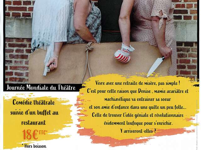Théâtre : Le gang des mamies flingueuses