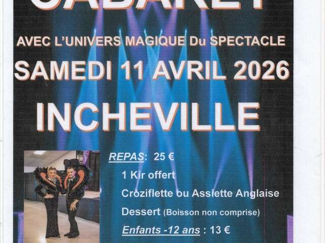 Repas spectacle : Cabaret