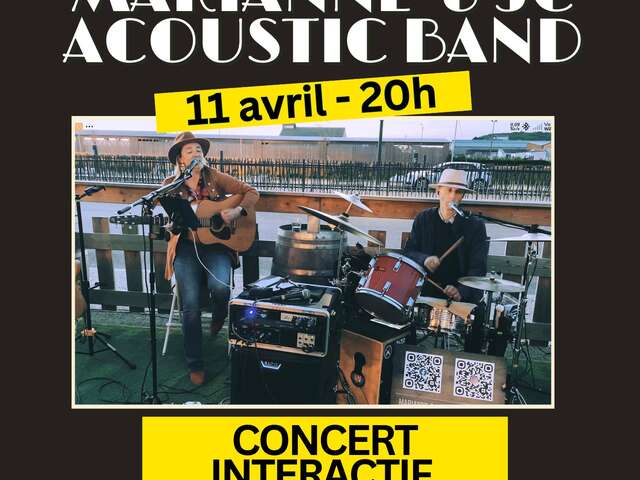 Concert Marianne et JC Acoustic Band