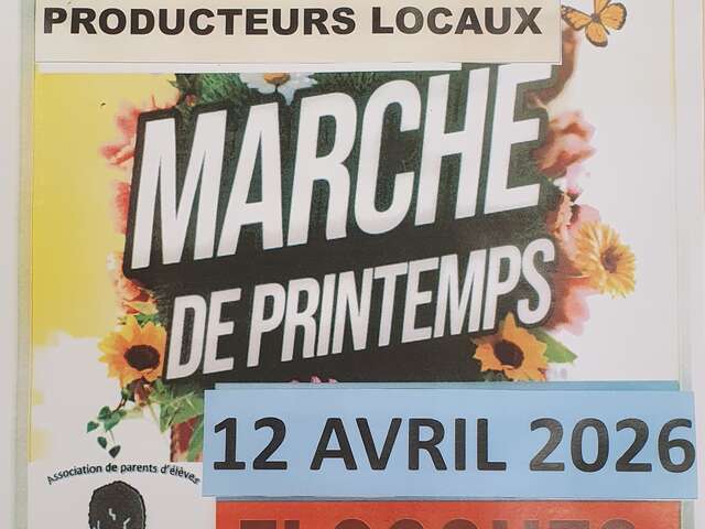 Brocante - Marché de printemps