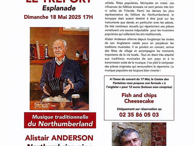 Concert de musique traditionnelle du Northumberland