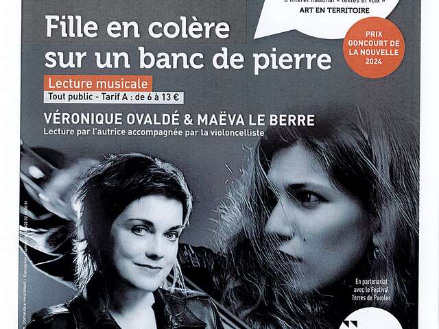 Lecture musicale: "Fille en colère sur un banc en pierre"