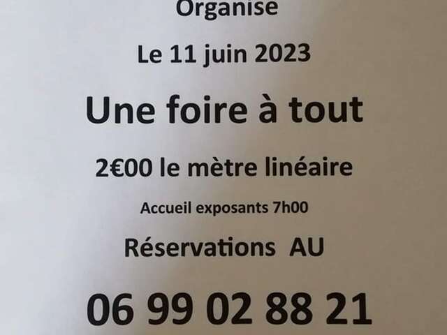 Foire à tout