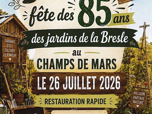 Brocante et 85 ans des jardins de la Bresle