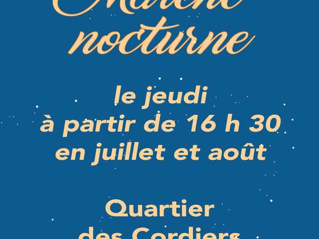 Marché artisanal - Semi-nocturne