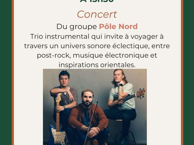 Concert du groupe "Pôle Nord"