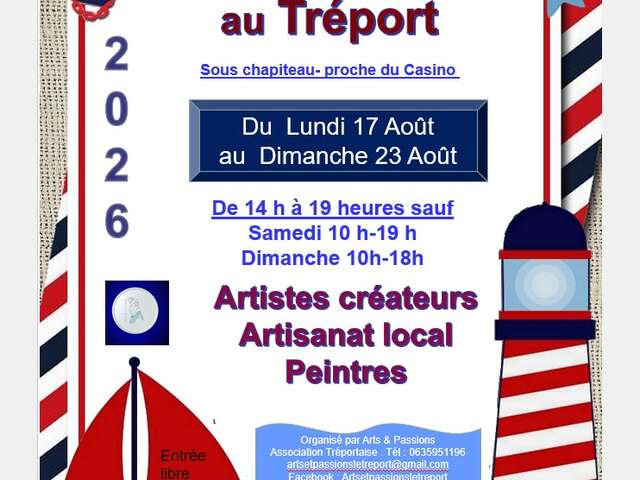 Marché artisanal au Tréport