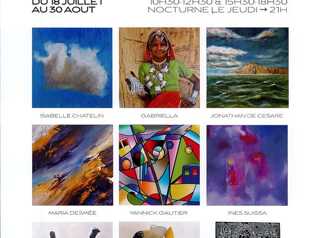 Exposition collective "Voyages, Voyages"