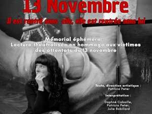 Spectacle "13 novembre"