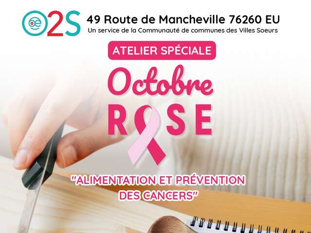 Octobre rose : Atelier "Alimentation et prévention des cancers"