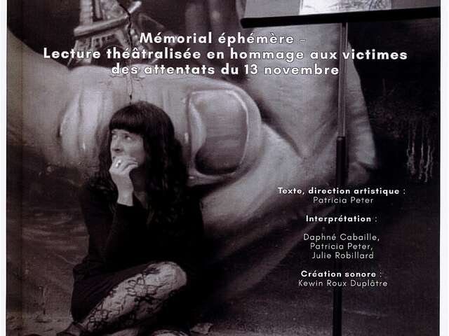Lecture théâtralisée : "13 novembre"