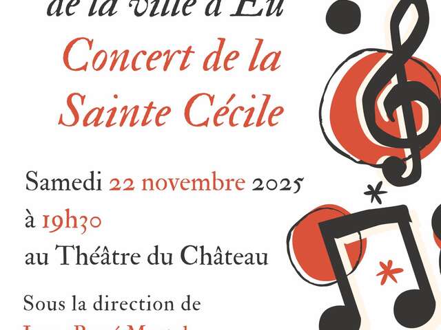 Concert de la Sainte-Cécile : Orchestre d'Harmonie de la ville d'Eu