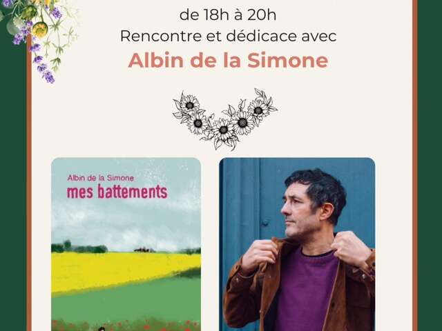 Rencontre - dédicace : Albin de la Simone