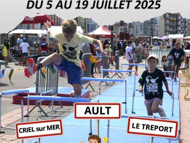 Courir, sauter, lancer… sur la plage !