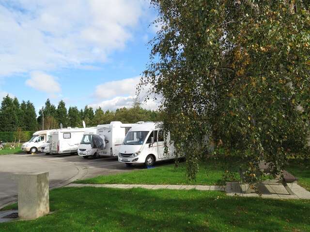 Aire de stationnement et de service du Camping Paradis Les Boucaniers