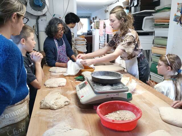 Atelier pain au lin