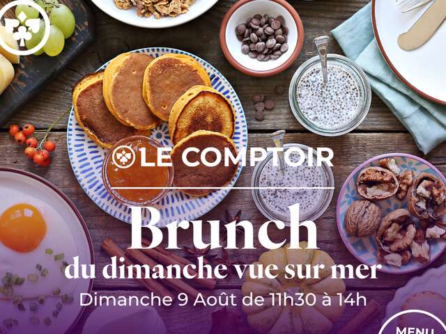Brunch vue sur mer