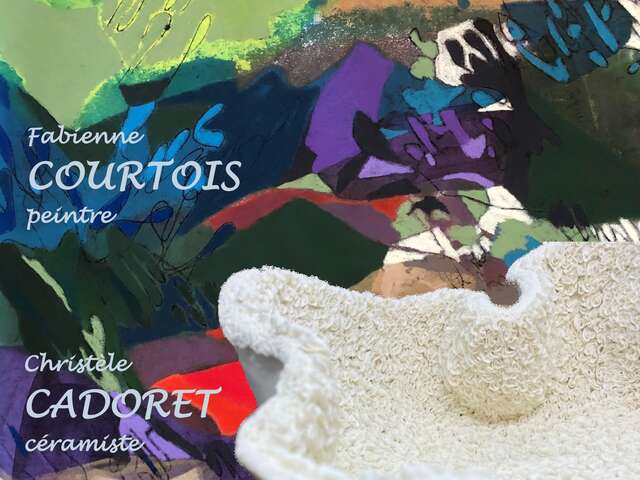 Exposition à Médiscie - Fabienne Courtois et Christèle Cadoret