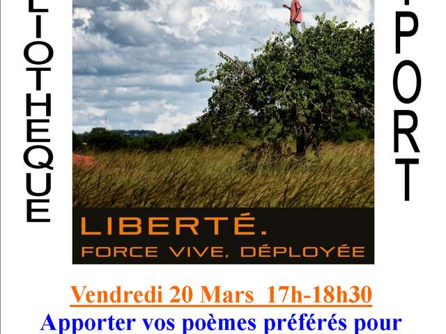 Printemps des Poètes à Yport