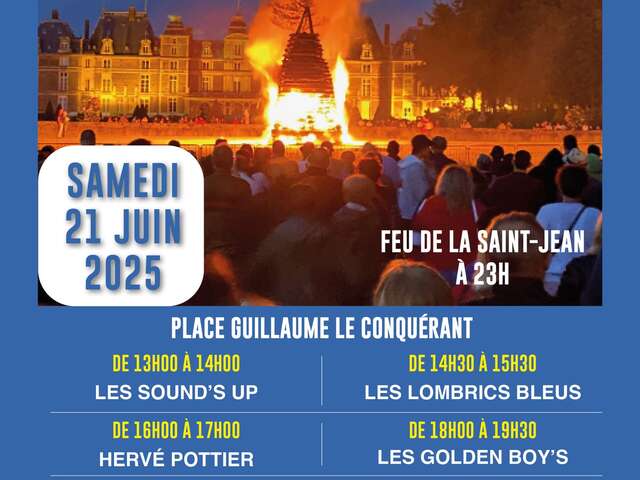 Fête de la musique et feu de la Saint Jean