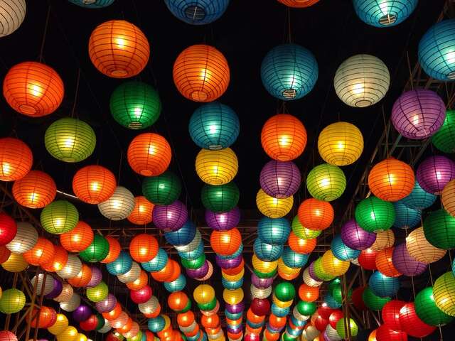 Retraite aux flambeaux - feu d'artifice