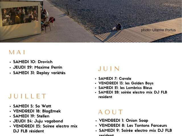 Concert - Le Café Plage