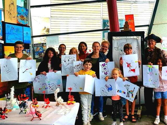 Atelier dessins humoristiques pour petits et grands