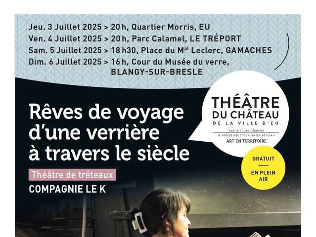 Théâtre : Rêves de voyage d'une verrière à travers le siècle
