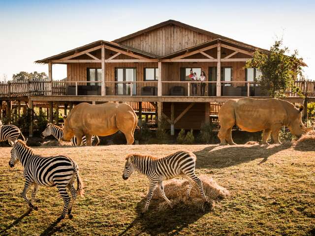 Africa Lodges - Zoo de la Boissière du Doré