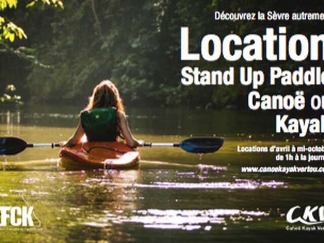 Canoë Kayak Vertou Location