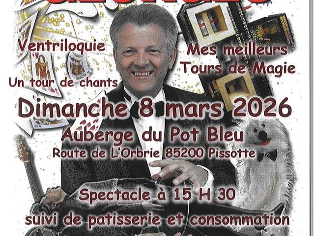 Alain-René Georges à l'auberge du Pot Bleu