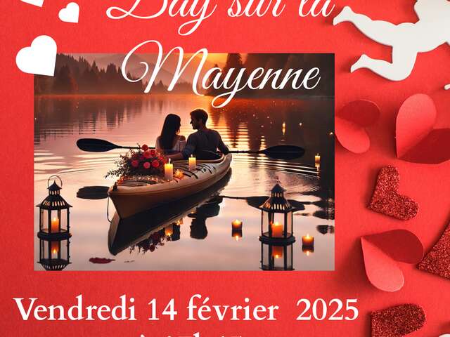 Valentines Day sur la Mayenne