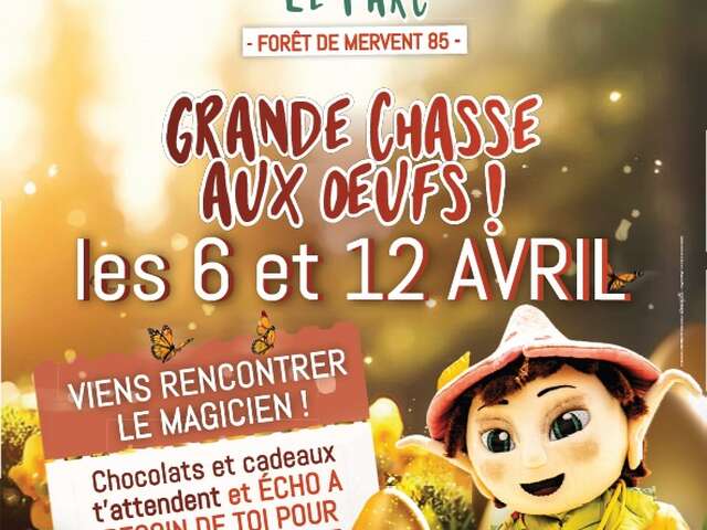 Chasse aux oeufs au Parc de PIERRE-BRUNE