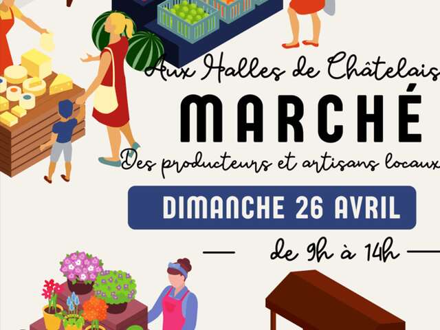 Marché de Printemps - Marché de producteurs à Châtelais