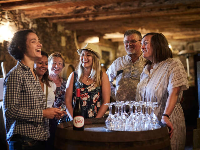Dégustation et déjeuner dans l'orangerie du Château du Coing