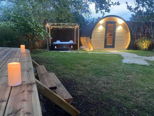 Tonneau insolite en amoureux