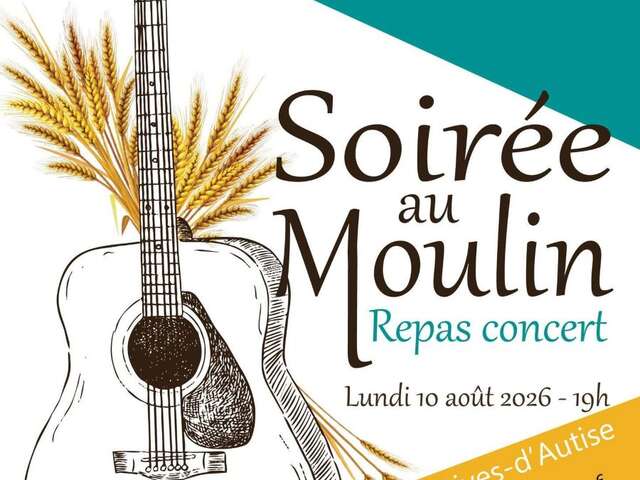 Soirée au Moulin de Nieul