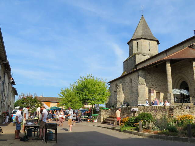Marché fermier semi-nocturne à Marval et concert gratuit