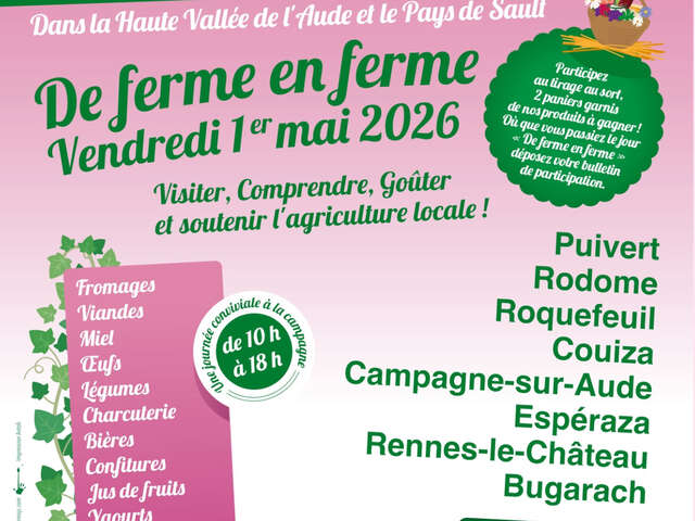 DE FERME EN FERME 2026
