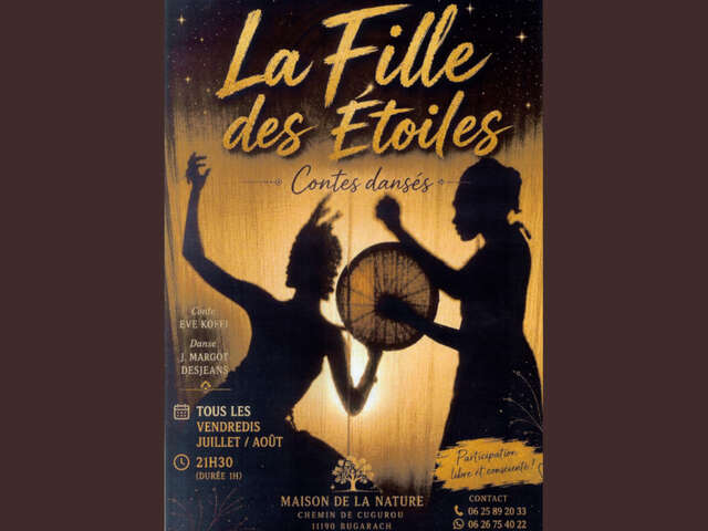 LA FILLE DES ETOILES-CONTES DANSÉS