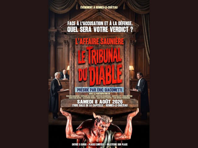 L'AFFAIRE SAUNIERE-LE TRIBUNAL DU DIABLE