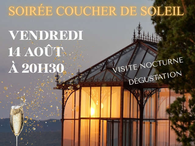 SOIRÉE COUCHER DE SOLEIL