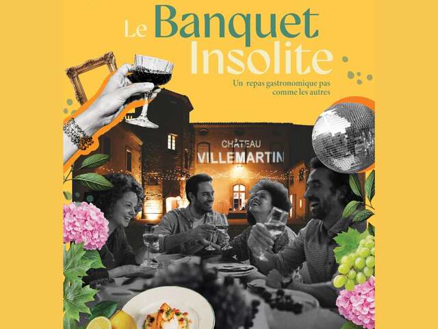VES 2026 - LE BANQUET INSOLITE AU CHÂTEAU DE VILLEMARTIN
